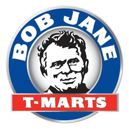 Bob Jane T-Marts logo — tyre retail client of Ontime Haulers