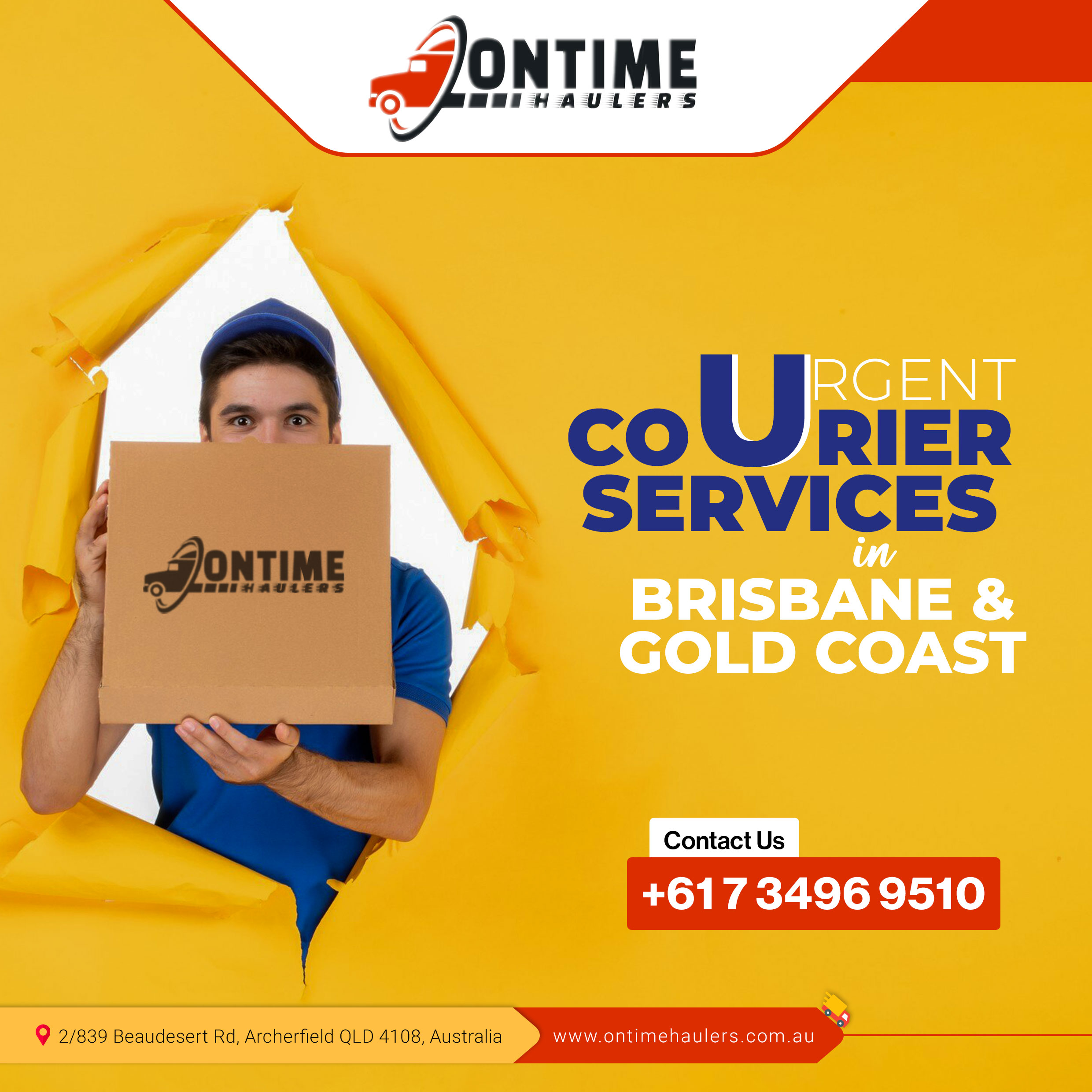 Urgent Courier Services Brisbane & Gold Coast