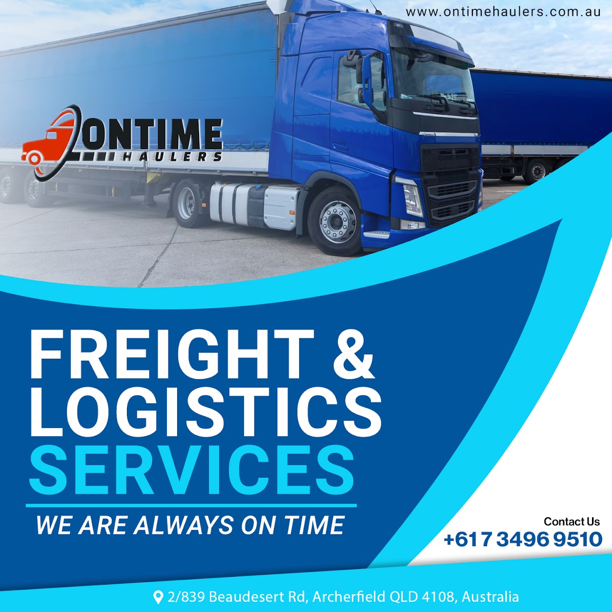 Why to choose Ontime Haulers for Courier Services in Brisbane?