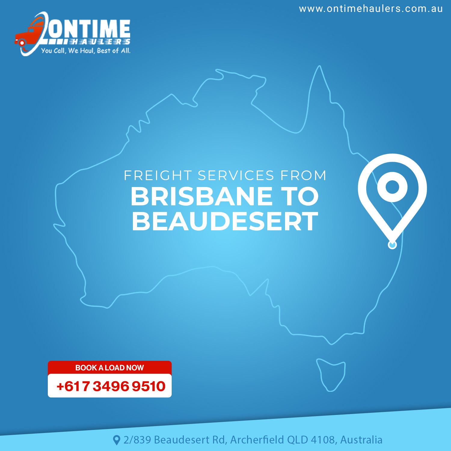 Send a parcel from Brisbane to Beaudesert